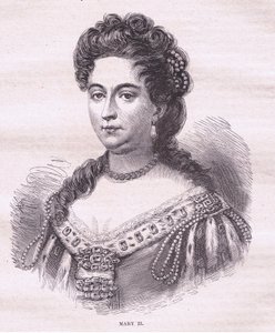 II. Mária angol királynő (litográfia) alkotó: English School