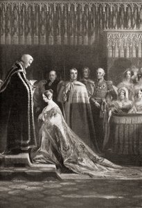 Viktória királynő (1819-1901) koronázása után kapta a Szentséget alkotó: English School
