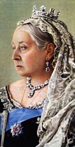 Viktória királynő (színes litó) alkotó: English School