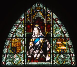Viktória királynő, 1873 körül alkotó: English School