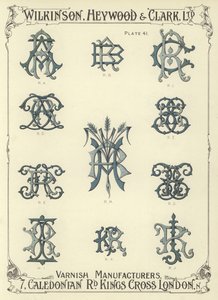 RA, RB, RC, RD, RH, RE, RF, RG, RI, RK, RJ alkotó: English School