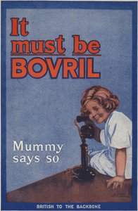 A Bovril Handy könyv és a háborús napló hátsó borítója
