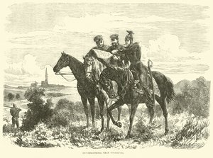 Felderítés Strasburg közelében, 1870. szeptember alkotó: English School
