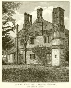 Rectory House, Great Snoring, Norfolk alkotó: English School
