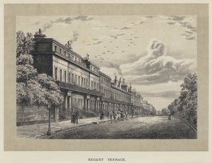 Regent Terrace (metszet) alkotó: English School