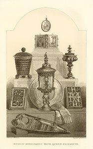 Erzsébet királynőhöz köthető ereklyék alkotó: English School