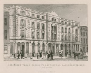 Religious Tract Society Repository, Paternoster Row, London alkotó: English School