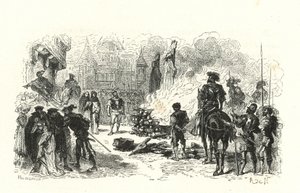 Vallásüldözés; I. Frigyes (metszet) alkotó: English School