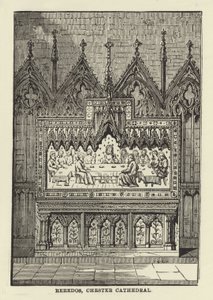 Reredos, Chester katedrális alkotó: English School