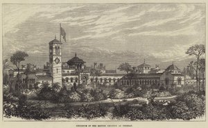 A brit delegáció teheráni rezidenciája (metszet) alkotó: English School