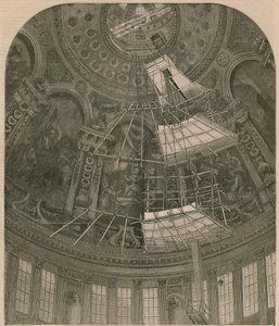 A Szent Pál-székesegyház festményeinek restaurálása alkotó: English School