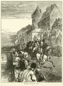 A Chanzys hadsereg visszavonulása, 1871. január alkotó: English School