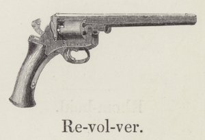 Revolver (metszet) alkotó: English School