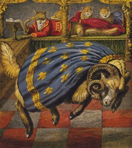 Reynard The Fox (színes litó) alkotó: English School