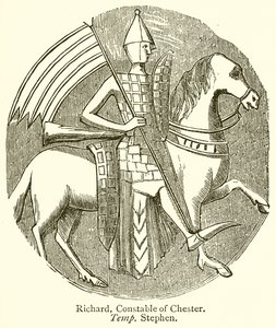 Richard, Chester rendőrkapitánya. Temp. István alkotó: English School