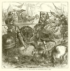 III. Richárd a Bosworth Field-i csatában, 1485