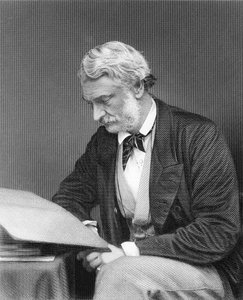Tisztelt Lord John Manners, G. Cook metszete S.A. Walker fényképéről