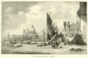 Riva Degli Schiavoni, Velence alkotó: English School