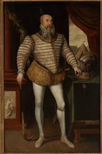 Robert Dudley, Leicester grófja, 1532-88 körül (olaj, vászon) alkotó: English School