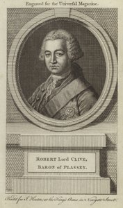 Robert Lord Clive, Plassey bárója alkotó: English School