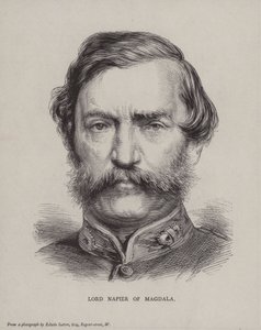 Robert Napier, Magdala 1. bárója, Napier brit tábornok alkotó: English School