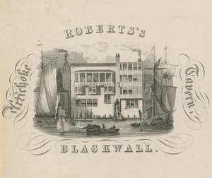 Roberts Artichoke Tavern, Blackwall, London alkotó: English School