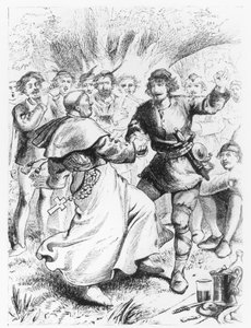 Robin Hood és a püspök alkotó: English School