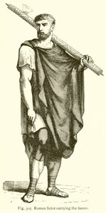 Roman Lictor, aki a Fasces-t cipeli alkotó: English School