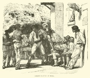 A rómaiak a Morában játszanak alkotó: English School