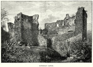 Rothesay Castle (metszet) alkotó: English School