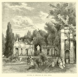 Herkules Rotunda az Isola Bellán alkotó: English School