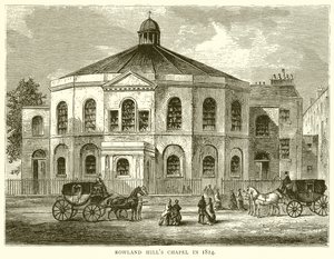Rowland Hills kápolna 1814-ben alkotó: English School