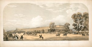 Királyi látogatás a Nagy Kiállításon 1851, Keleti bejárat alkotó: English School