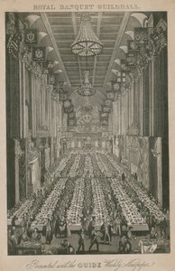 Királyi bankett, Guildhall, London alkotó: English School