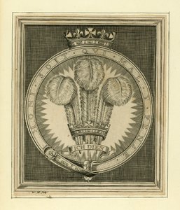 Királyi mottó. Honi Soit Qui Mal Y Pense alkotó: English School
