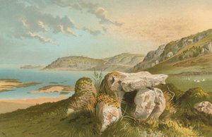 Rozel Bay és Druidical Remains – Jersey alkotó: English School