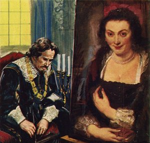 Rubens halott felesége, Isabella portréjával