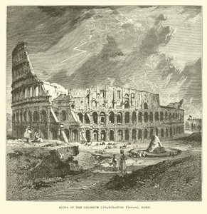 A Colosseum romjai, Amphitheatrum Flavium, Róma alkotó: English School