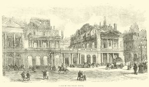 A Palais Royal romjai, 1871. május alkotó: English School