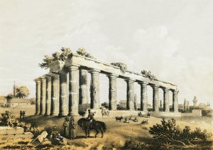 A korinthoszi templom romjai