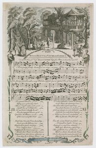 Ländliche Schönheit oder Vauxhall Garden