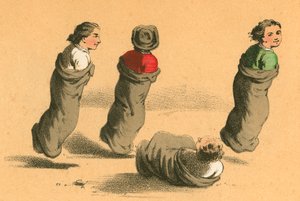 Zsákolóverseny alkotó: English School