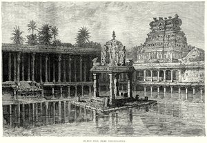 Szent Medence Trichinopoly közelében (metszet) alkotó: English School