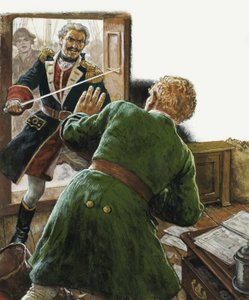 Matróz karddal alkotó: English School