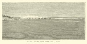 Salmona-sziget, Point Koura közelében, Máltán alkotó: English School