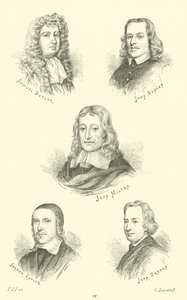 Samuel Butler, John Bunyan, John Milton, Jeremy Taylor, John Dryden alkotó: English School