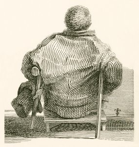 Samuel Horsey, több mint harmincegy éve londoni koldus alkotó: English School