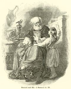 Sámuel és Éli, 1 Sámuel, iii, 18 alkotó: English School