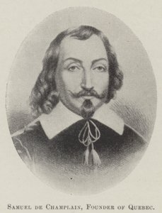 Samuel de Champlain, Quebec alapítója (litho) alkotó: English School