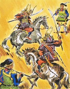 Szamuráj harcosok alkotó: English School